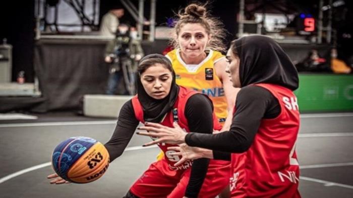  تیم بسکتبال سه نفره بانوان ایران 
